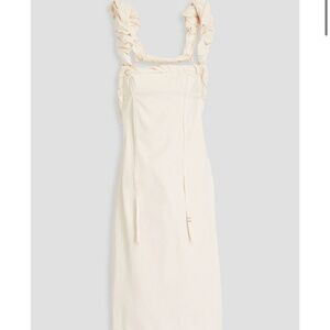 Jacquemus La Robe Crema maxi dress